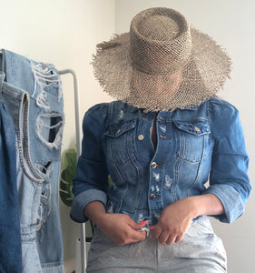 Puff Denim Jacket