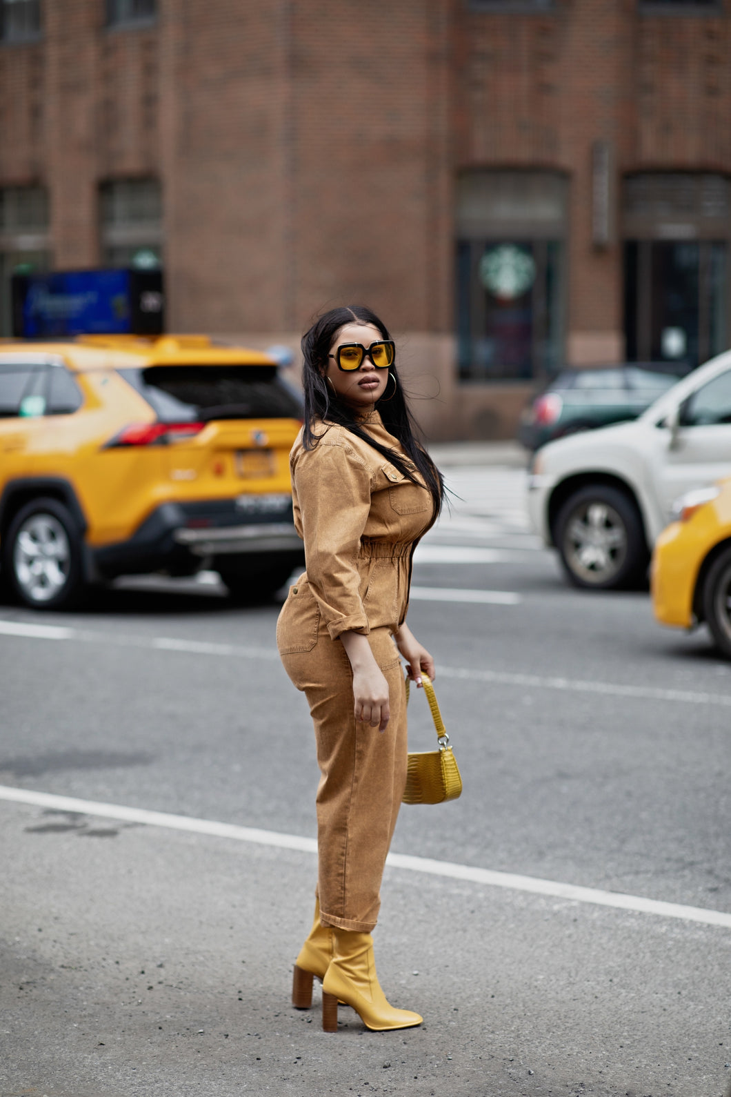 Acid Washed Jumpsuit