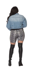 Load image into Gallery viewer, Slime Snake Biker Shorts