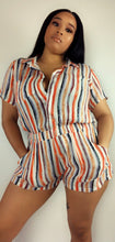 Load image into Gallery viewer, Striped Romper